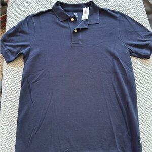 GAP Men's Dark Blue Polo Shirt